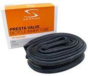 Serfas Bicycle Inner Tube Presta Valve for 26 x 2.2-2.5-Inch Tire