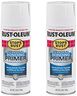 Rust-Oleum 285011-2PK Stops Rust Universal Bonding Primer Spray, 12 oz, White, 2 Pack