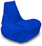 Designer Recliner Gaming Bean Bag - Indoor & Outdoor Beanbag Chair (Water Resistant) New Gamer Chair (Navy)