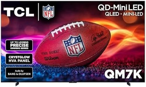 TCL 98-Inch Class QM7K Series QD-Mini LED 4K UHD Google Smart TV Best Premium Mini-LED TV - QLED, 144hz, 288hz Gaming Rate, Anti-Reflective Screen, Bang & Olufsen Audio, Atmos (98QM7K, 2025 Model)