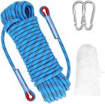 BNRYNB 20M Climbing Rope With 2 Cli