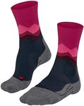 FALKE Women's TK2 Hiking Socks, Blue (Space Blue 6116), 9.5-10.5, 1 Pair