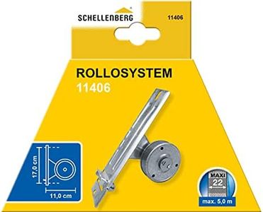 Schellenberg 11406 Enrollador en Entrada, 3600 W, 220 V, sin Placa de Cubierta, Distancia entre agujeros 17 cm