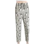 Pet Lover Pajama Pants – New Cotton Blend - All Season - Comfort Fit Lounge Pants for Women and Men - 27 Breeds Available, Bulldog, Medium