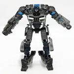 Kiditos Deformation Sports Car, Action Figure Robot Toy, ABS+Alloy, (4.9 Inch, Silver)