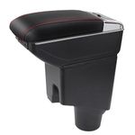 For Yaris 2015-2021 Armrest Box Consoles Storage with Cup Holder