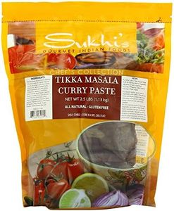 Sukhi's Indian Curry Sauce - Chicken Tikka Masala Sauce 2.5lbs, Gluten Free Tikka Masala Paste Tikka Masala Simmer Sauce Indian Simmer Sauce Indian Curry Paste Indian Sauce