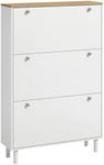 HOMCOM Shoe Cabinet, Narrow Shoe St