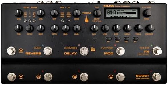 NU-X | Trident Integrated Amp Modeller and Multi-Effects Pedal