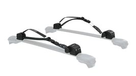 INNO XA445 Surf-Wind-Long Board Locking Roof Carrier for T-Slot Aero Base Racks - Holds (1) Kayak or (1) Canoe or (2) SUP/Wind/Surf-Boards