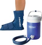 Aircast Cryo Cuff Cold Therapy Ankle Cryo Cuff with Non-Motorized Gravity-Fed Cooler O