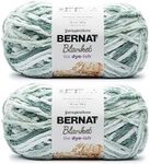 Bernat Blanket Tie Dye-Ish Mossy Hi