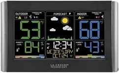 La Crosse Technology C85845-INT Weather Station, Black