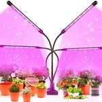 Kagbeni LED Grow Light | Plant Grow Lights Plant Lights for Indoor Plants | Spectrum Plant Light | 3 Switch Modes Plant Lamp Grow Lamp for Seedling with Auto ON/Off | Adjustable 3-9 -12H Timer