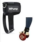 WPUMP Ankle Straps for Dumbbells Weights and Cable Machines, Adjustable Ankle Weights, Foot Dumbbell Attachment, Tibialis Trainer, Leg Workouts at Home for Hip Flexors, Shin Splint, Hamstring Curls,