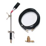 Goss KP-414M-H Propane Torch Kit for Roofing, Heating, and Weed Burning, Brass, 26"