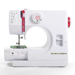 Mini Sewing Machine by Astrowinter, Small Portable Sewing Machine, Adult Mending Machine with Reverse Sewing and 12 Built-In Stitches, Suitable for Household and Travel AW-055-A12