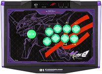 アンサー EVANGELION e:PROJECT ARCADE CONTROLLER【PC・PS4・PS3・Switch対応/エヴァンゲリオン公式eスポーツブランド・エヴァ:e公認商品/有線式アケコン/三和電子社製レバー&ボタン搭載/LED発光ボタン/筐体開閉/ボタン交換/ビュウリックス配置/エヴァンゲリオン初号機/完全数量限定生産】