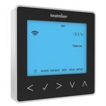 Heatmiser NeoStat Black Programmable Digital Thermostat with Hot Water Control