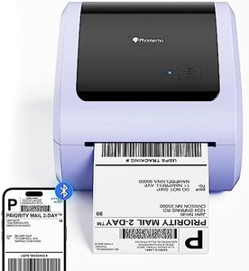 Phomemo D520BT Thermal Label Printer, 4X6 Shipping Label Maker Build-in Holder for Shipping Package, Compatible with Amazon, USPS, Shopify…