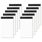 10 Pack A7 Small Notepads Refills Memo Pads 3x5 Inch Lined Writing Note Pads with 30 Sheets Note Pad Paper in Each Pad Mini Pocket Notebook Refills for Taking Notes and Reminders Organization Planning