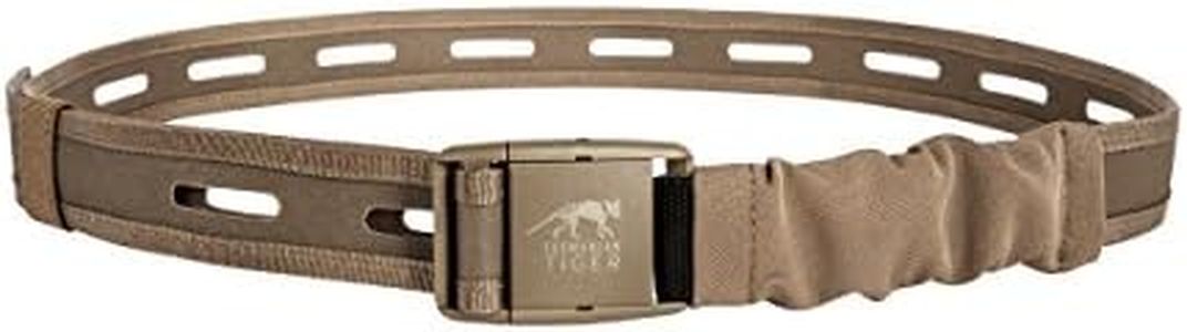 Tasmanian Tiger HYP Belt 30, Elastic MOLLE Compatible Tactical Duty Belt, Travel, Utility or Mission, Coyote, One Size (7949)