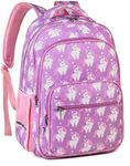 Kids Backpacks, VASCHY Large Lightweight Girls Backpack for Preschool/Primary/Elementary School Bookbag with Reflective Tape Camping Hiking Pink Unicorn