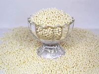 Maanki Plain Rice Crispies(Round Shape 2mm-3mm),1Kg