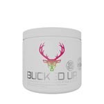 Bucked Up Non-Stim Pre-Workout: Enhance Performance Without the Jitters, Caffeine Free, Raspberry Lime Ricky Flavor, 25 Servings