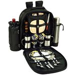 Picnic at Ascot Picnic at Ascot Deluxe Equipped 2 Person Picnic Backpack with Coffee Service (Paris)