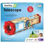 Smartivity Telescope Toy for Kids Age 8-14 Years Old | Measure Height & Distance | Best Birthday Gift for Boys & Girls| DIY Science Toys for Kids 8,9,10,11,12,13,14 Year| STEM Wooden Construction Game