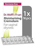 Dr. Wolff's V-san Moisturising Cremolum for Vaginal Dryness 16 pcs | Vaginal Moisturiser for Daily Use | Prevent Itching & Dryness | Vaginal Dryness Treatment | Hormone-Free Soothing Vaginal Cream