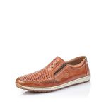 Rieker Men 08868 Slip-On Shoes - Brown 8 UK
