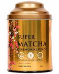 SAN-CHA Tea Boutique, Super Matcha Tea, Japanese Matcha Green Tea, 100% Authentic Japanese Matcha, Ceremonial Grade Matcha (50Cups+, 240 Gram)