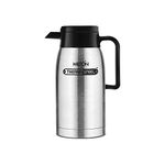 Milton Omega Carafe 700 Stainless Steel Double Walled Vacuum Insulated Flask with Lid and Handle, 700 ml, Silver, Coffee/Tea Carafe Heat & Cold Retention, Leak Proof, Rust Free, Easy to Carry