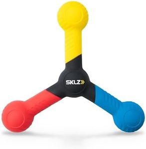 SKLZ unisex adult New version Reactive Catch, Blue/ Yellow/ Red, One Size US