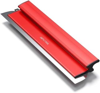 GETLITOOL 60cm Large Paint Putty Scraper with Spare Blades, Heavy-Dury Wall Smoothing Tool with Ergonomic Handle & 201 Stainless Steel Blade for Drywall Repair, Joint Filling and Surface Finishing