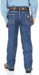 Wrangler boys George Strait Cowboy Cut Original Fit jeans, Heavy Denim Stone, 16 US