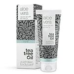 Aloe Vera Gel 100 ml | Australian Bodycare | Aloe Vera After Sun Lotion | Natural Aloe Vera, Tea Tree Oil & Mint | Cooling & Moisturizing for itching, irritated skin, sunburns and scratches | Vegan