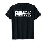 Public Enemy Official Title Target Logo T-Shirt