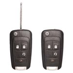 Keyless Entry Remote Control Key Fob Replacement Fits for GMC Terrain 2010-2021 Buick Encore 2014 2015 2016 2017 2018 Chevy Equinox Impala Sonic OHT01060512 V2T01060512 20873622 20835400 46 Chip