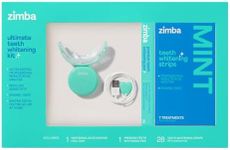 New Zimba Ultimate Whitening Kit | Cordless LED Acceelerator Light, Whitening Strips, and Whitening Pen
