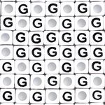 500Pcs Cube White Acrylic Letter Beads 6x6mm Letter G Alphabet Beads for DIY Bracelet Necklace Jewelry Making (STU-500FZM-G)