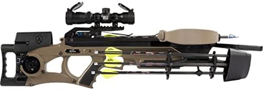 Excalibur Assassin Extreme Accurate Durable Safety Hunting Archery Crossbow, Flat Dark Earth - Tact100 Scope