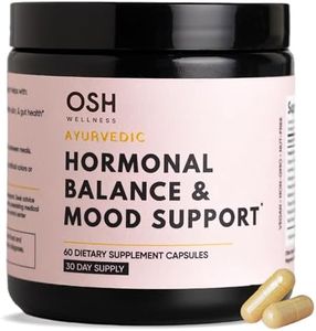 Ayurvedic Hormone Balance for Women | with Ashwagandha, Rhodiola, Shatavari & More | Reduce Mood Swings | Boost Mood | Sleep Support | Stress Relief | Cortisol Manager | Vegan | 60 Ct. - OSH Wellness