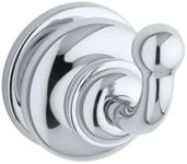 KOHLER K-12156-CP Fairfax Single Robe Hook, Polished Chrome