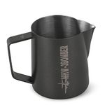 MHW-3BOMBER Espresso Steaming Pitcher Milk Frothing Pitcher Stainless Steel Milk Coffee Cappuccino Latte Art Barista Cup 16.9oz/500ml (Matte Black) P5032B