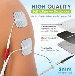 Med-Fit EMS Muscle Stimulator – Electronic Muscle Therapy Device
