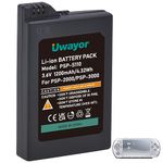 Uwayor PSP-S110 Battery 1200mAh Battery Compatible with Sony PSP-2000 PSP-S110 Replacement Battery