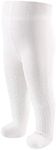 Cotton Baby Girls Socks Infant Toddler Pantyhose Cable Knit Legging Pants For Girls(White, 1-2 Years)